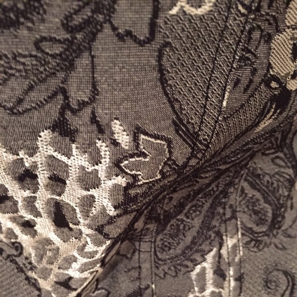 White House Black Market Silver & Gray Cami. Sz M - Picture 4 of 4